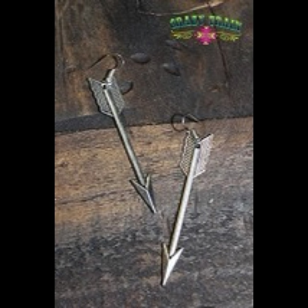 Silver Arrow Earrings